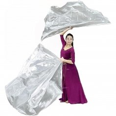 Danzcue Praise Dance Worship Flag with Scalable Rod