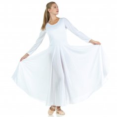 Danzcue Praise Full Length Long Sleeve Dance Dress