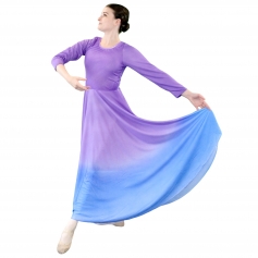 Danzcue Praise Full Length Long Sleeve Dance Dress
