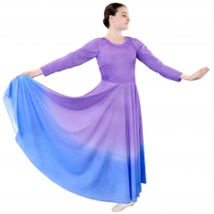 Danzcue Praise Full Length Long Sleeve Dance Dress