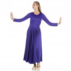 Danzcue Praise Full Length Long Sleeve Dance Dress