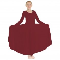 Danzcue Praise Full Length Long Sleeve Child Dance Dress