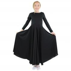 Danzcue Praise Full Length Long Sleeve Child Dance Dress