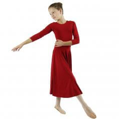 Danzcue Praise Full Length Long Sleeve Child Dance Dress