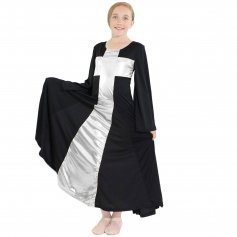 Danzcue Child Praise Cross Long Dress