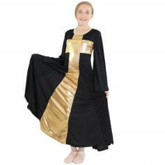 Danzcue Child Praise Cross Long Dress