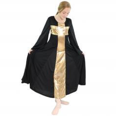 Danzcue Child Praise Cross Long Dress