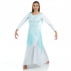 Danzcue Crepe Praise Dance Overdress (leotard not included)