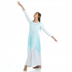 Danzcue Crepe Praise Dance Overdress (leotard not included)