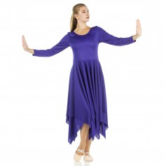 Danzcue Celebration of Spirit Long Sleeve Praise Dance Dress