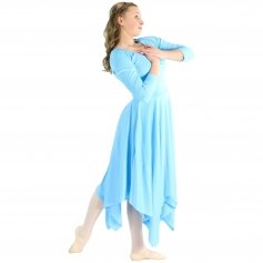 Danzcue Celebration of Spirit Long Sleeve Child Praise Dance Dress