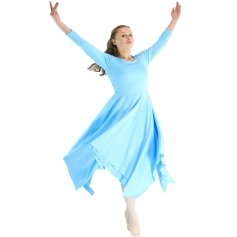 Danzcue Celebration of Spirit Long Sleeve Child Praise Dance Dress