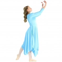 Danzcue Celebration of Spirit Long Sleeve Child Praise Dance Dress