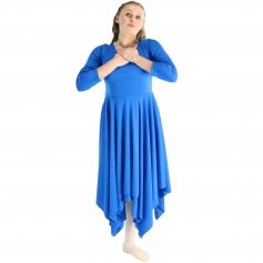 Danzcue Celebration of Spirit Long Sleeve Child Praise Dance Dress