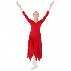 Danzcue Celebration of Spirit Long Sleeve Child Praise Dance Dress