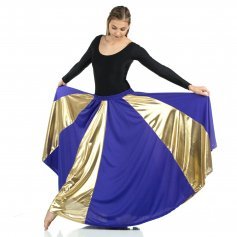 Praise Dance Long Circle Skirt