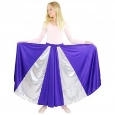 Praise Dance Long Circle Skirt