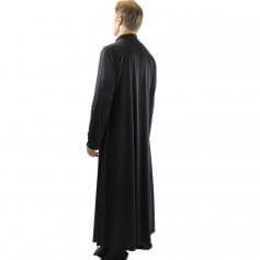 Mens Robe with Stand-up Collar