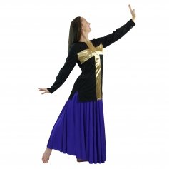 Danzcue Woman Praise Cross Inspired Pullover [WSM403F]