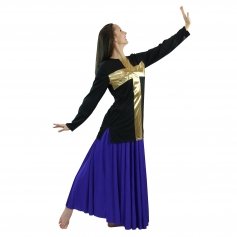 Danzcue Woman Praise Cross Inspired Pullover