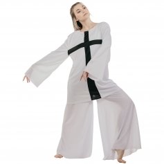 Danzcue Praise Dance Cross Inspired Tunic [WSM405F]