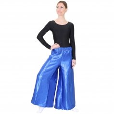 Danzcue Classic Satin Palazzo Pants