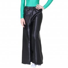 Danzcue Classic Satin Palazzo Pants