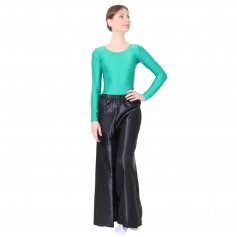 Danzcue Classic Satin Palazzo Pants