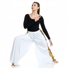 Danzcue Praise Dance Two-Tone Palazzo Pants