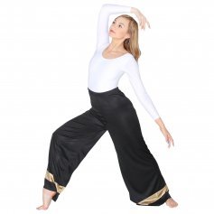 Danzcue Praise Dance Two-Tone Palazzo Pants