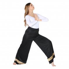 Danzcue Praise Dance Two-Tone Palazzo Pants