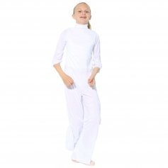 Danzcue Child Praise Dance Long Sleeve Turtleneck Jumpsuit