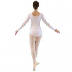 Danzcue Basic Nylon Long Sleeve Adult Leotard