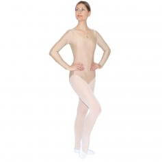 Danzcue Basic Nylon Long Sleeve Adult Leotard