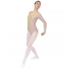 Danzcue Basic Nylon Long Sleeve Adult Leotard