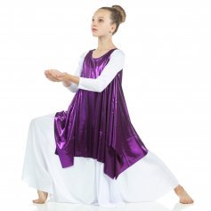 Child Celebration of Spirit Drapey Praise Dance Tunic Tank Pullover