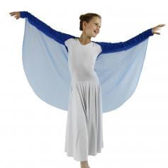 Danzcue Womens Worship Dance Angel Wing Shrug