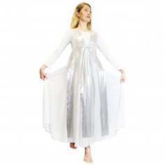 Danzcue Praise Dance Metallic Streamer Tunic (dress not included)