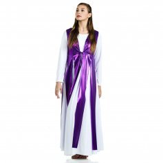 Danzcue Praise Dance Metallic Streamer Tunic (dress not included)