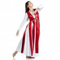 Danzcue Praise Dance Metallic Streamer Tunic (dress not included)