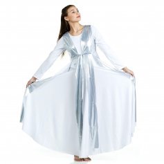 Danzcue Praise Dance Metallic Streamer Tunic (dress not included)