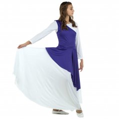 Danzcue Asymmetrical Praise Dance Tunic (dress not included)