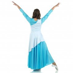 Danzcue Asymmetrical Praise Dance Tunic (dress not included)