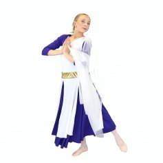 Danzcue One-Shoulder Praise Dance Tunic