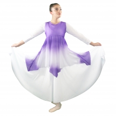 Danzcue Watercolor Womens Praise Dance Tunic