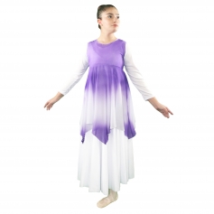 Danzcue Watercolor Womens Praise Dance Tunic